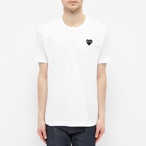Comme des garcons play white shirt